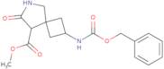 Methyl 2-Benzyloxy)Carbonyl)Amino)-7-Oxo-6-Azaspiro[3.4]Octane-8-Carboxylate