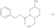 benzyl 2-(aminomethyl)-5-methylpiperidine-1-carboxylate hydrochloride