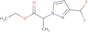 Ethyl 2-[3-(difluoromethyl)-1H-pyrazol-1-yl]propanoate