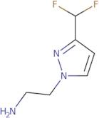 2-[3-(Difluoromethyl)-1H-pyrazol-1-yl]ethan-1-amine