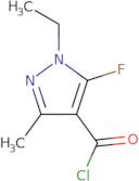 1-Ethyl-5-fluoro-3-methyl-1H-pyrazole-4-carbonyl chloride