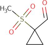 1-Methanesulfonylcyclopropane-1-carbaldehyde