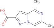 4,6-Dimethylpyrazolo[1,5-a]pyrazine-2-carboxylic acid