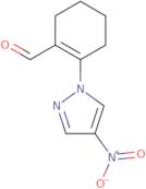 2-(4-Nitro-1H-pyrazol-1-yl)cyclohex-1-ene-1-carbaldehyde