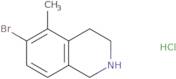 6-Bromo-5-methyl-1,2,3,4-tetrahydroisoquinoline hydrochloride