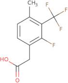 2-Fluoro-4-methyl-3-(trifluoromethyl)phenylacetic acid