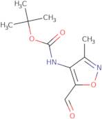 (5-Formyl-3-methyl-isoxazol-4-yl)-carbamic acid tert-butyl ester