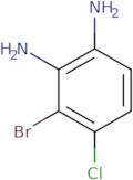 3-Bromo-4-chlorobenzene-1,2-diamine