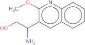 2-Amino-2-(2-methoxyquinolin-3-yl)ethan-1-ol