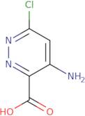 4-Amino-6-chloropyridazine-3-carboxylic acid