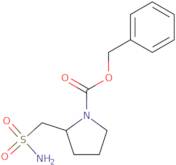 Benzyl 2-(sulfamoylmethyl)pyrrolidine-1-carboxylate