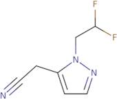 2-[1-(2,2-Difluoroethyl)-1H-pyrazol-5-yl]acetonitrile