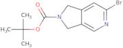 tert-Butyl 6-bromo-1H,2H,3H-pyrrolo[3,4-c]pyridine-2-carboxylate