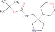 N-Boc-(3-(tetrahydro-2H-pyran-4-yl)pyrrolidin-3-yl)methanamine