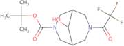 tert-Butyl 9-hydroxy-7-(2,2,2-trifluoroacetyl)-3,7-diaza-bicyclo[3.3.1]nonane-3-carboxylate