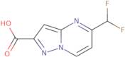 5-(Difluoromethyl)pyrazolo[1,5-a]pyrimidine-2-carboxylic acid