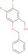 (4,5-Difluoro-2-phenylmethoxyphenyl)methanol