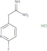 2-(6-Fluoropyridin-3-yl)ethanimidamide hydrochloride