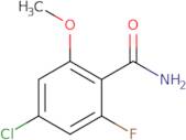 4-Chloro-2-fluoro-6-methoxybenzamide