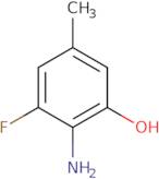 2-Amino-3-fluoro-5-methylphenol