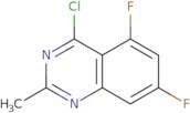 4-Chloro-5,7-difluoro-2-methylquinazoline