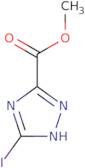 Methyl 3-iodo-1H-1,2,4-triazole-5-carboxylate