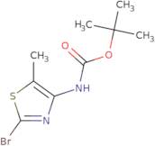 tert-Butyl N-(2-bromo-5-methyl-1,3-thiazol-4-yl)carbamate