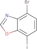 4-Bromo-7-iodo-1,3-benzoxazole