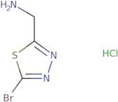 (5-Bromo-1,3,4-thiadiazol-2-yl)methanamine hydrochloride