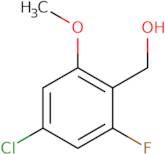 (4-Chloro-2-fluoro-6-methoxyphenyl)methanol