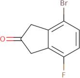 4-Bromo-7-fluoro-2,3-dihydro-1H-inden-2-one