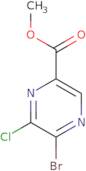 Methyl 5-bromo-6-chloropyrazine-2-carboxylate