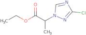 Ethyl 2-(3-chloro-1H-1,2,4-triazol-1-yl)propanoate