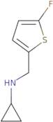 N-[(5-Fluorothiophen-2-yl)methyl]cyclopropanamine