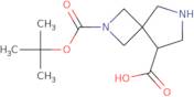 2-[(tert-butoxy)carbonyl]-2,6-diazaspiro[3.4]octane-8-carboxylic acid