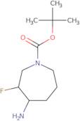 tert-Butyl 4-amino-3-fluoroazepane-1-carboxylate