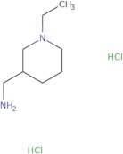 (1-Ethylpiperidin-3-yl)methanamine dihydrochloride