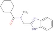 N-((1H-Benzo[D]imidazol-2-yl)methyl)-N-methylcyclohexanecarboxamide