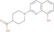 1-(8-Hydroxyquinolin-2-yl)piperidine-4-carboxylic acid