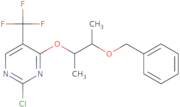 4-[(1R,2R)-2-Benzyloxy-1-methyl-propoxy]-2-chloro-5-(trifluoromethyl)pyrimidine