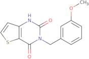 3-(3-Methoxybenzyl)thieno[3,2-d]pyrimidine-2,4(1H,3H)-dione