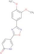 5-[3-(3,4-Dimethoxyphenyl)-1,2,4-oxadiazol-5-yl]pyridin-2(1H)-one
