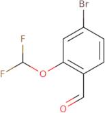 4-Bromo-2-(difluoromethoxy)benzaldehyde