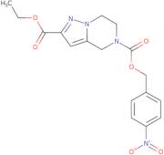 2-Ethyl 5-(4-nitrophenyl)methyl 4H,5H,6H,7H-pyrazolo[1,5-a]pyrazine-2,5-dicarboxylate