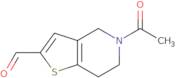 5-Acetyl-4H,5H,6H,7H-thieno[3,2-c]pyridine-2-carbaldehyde