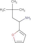 1-(Furan-2-yl)-3,3-dimethylbutan-1-amine