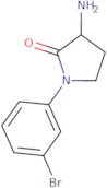 3-Amino-1-(3-bromophenyl)pyrrolidin-2-one