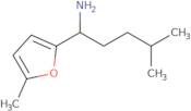 4-Methyl-1-(5-methylfuran-2-yl)pentan-1-amine