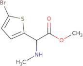 Methyl 2-(5-bromothiophen-2-yl)-2-(methylamino)acetate