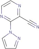 3-Pyrazol-1-ylpyrazine-2-carbonitrile